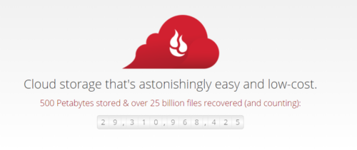 Backblaze serwis do backupu plików